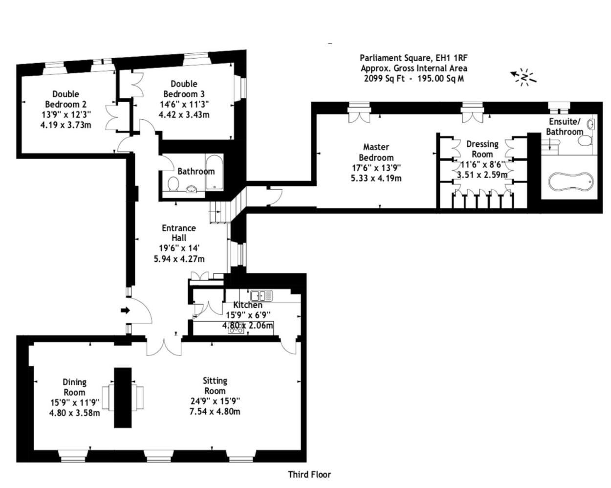 אדינבורו Royal Mile Apartments מראה חיצוני תמונה